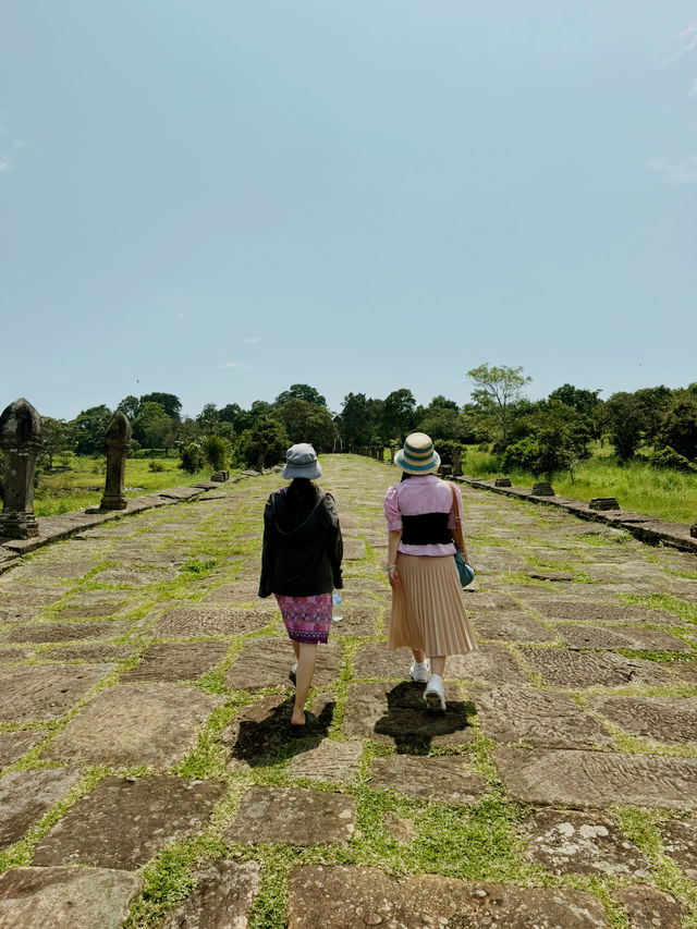 "Prasat Preah Vihear: Cambodia’s Temple in the Sky ☁️"