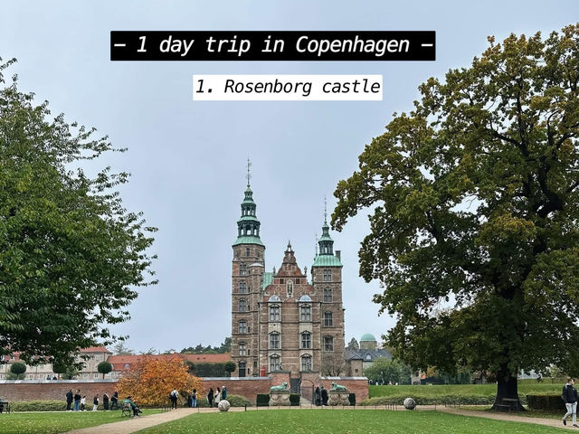 1 day trip in Copenhagen