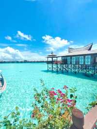 "Kapalai Dreamscape: Serenity at Mabul Water Bungalows"