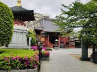วัด Asakusa ยามเช้า บรรยากาศเงียบสงบ ชิลๆ สบายๆ