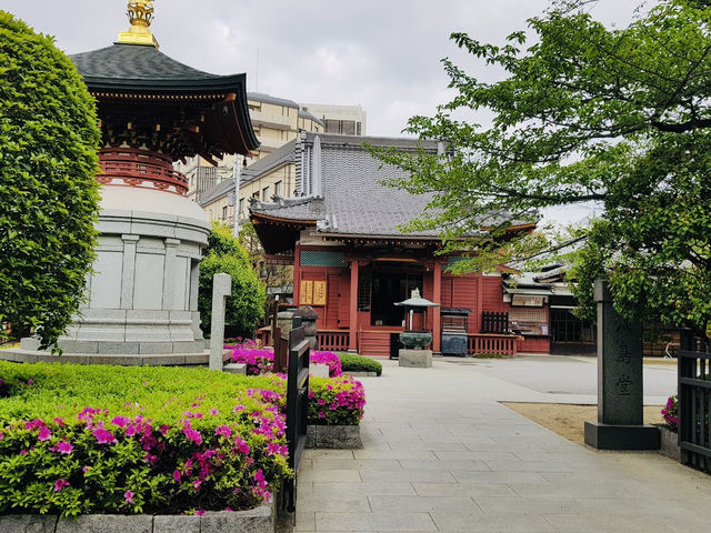 วัด Asakusa ยามเช้า บรรยากาศเงียบสงบ ชิลๆ สบายๆ