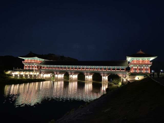 경주 야경 명소 강력 추천 ▪️월정교