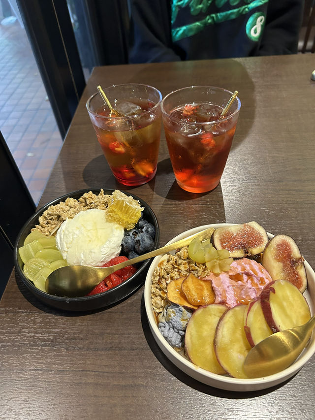 【福岡】季節のフルーツの絶品グリークヨーグルト🍠
