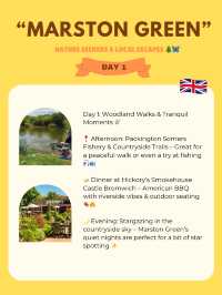 Marathon Green- itinerary 