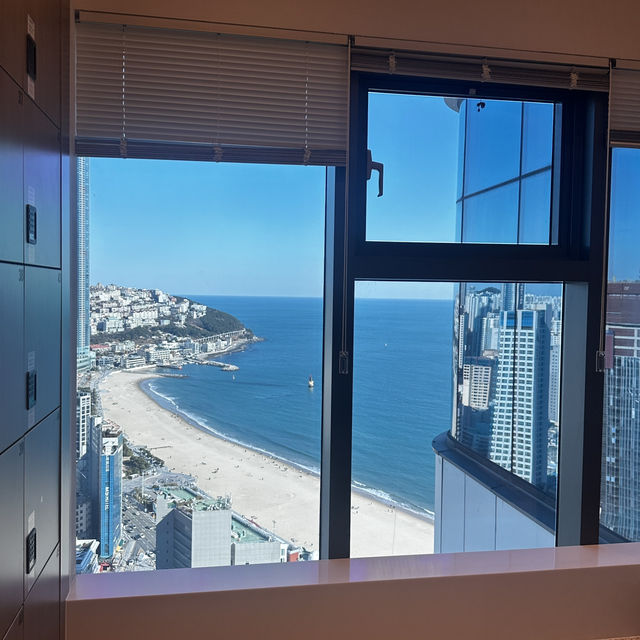 （釜山）해운대뷰를 높은 고층에서 실내수영장에서 느껴보세요🏊‍♀️