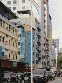 Kota Kinabalu City Walk | Even the buildings look like sunsets