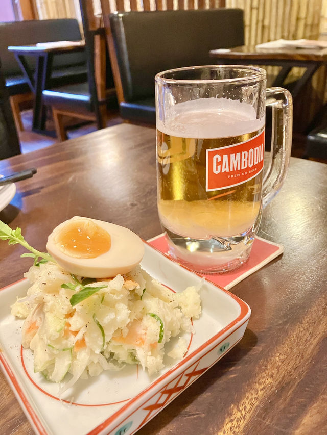 【プノンペングルメ】お手頃居酒屋🏮染み入る日本の味😋