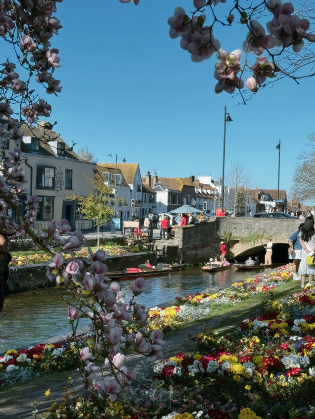 Springtime Stroll in Canterbury! A Beautiful Painted Town