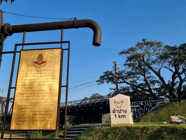 สวนรถไฟสะพานดำ ลำปาง กับความเก่าแก่ของเส้นทางรถไฟ