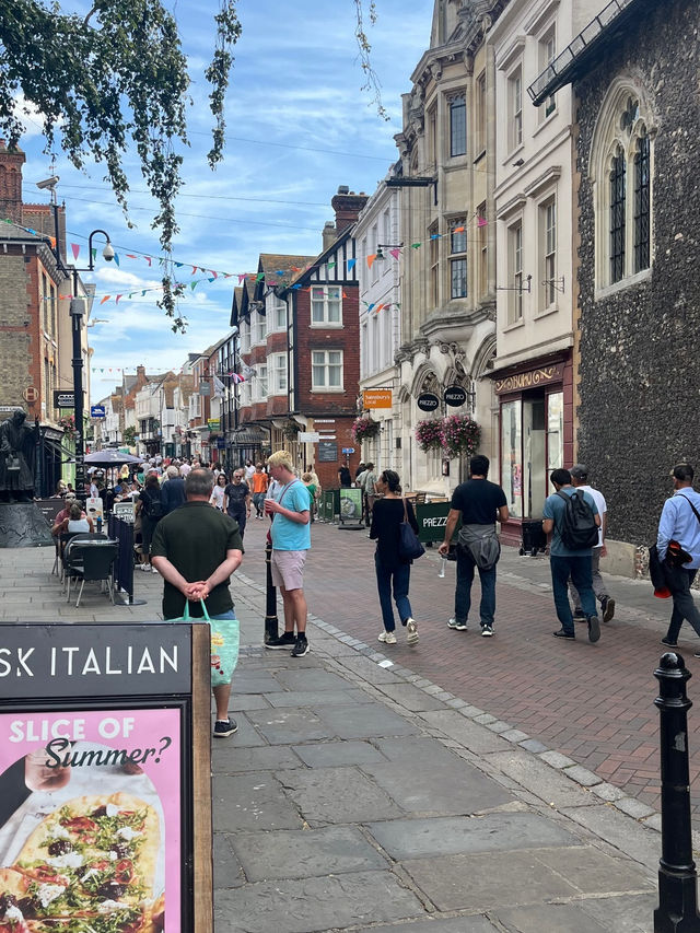 A day in Canterbury, Kent