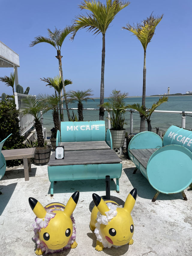 沖繩小希臘島🛼瀨長島Umikaji Terrace🏝️放空足湯🩱