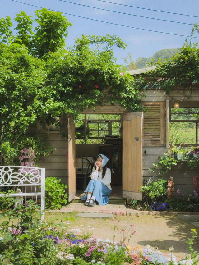 동화 속 분위기의 목향장미 카페💛  