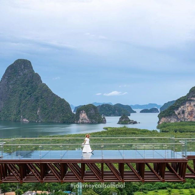 ไปเดินเล่น skywalk ชมวิวนางชี พังงา 😍