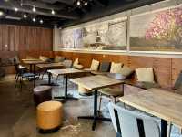A wooden feel Japanese hostel in Kyoto