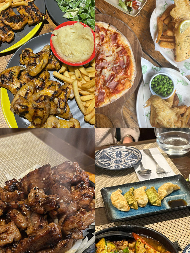 Exploring the foods in Northampton, England