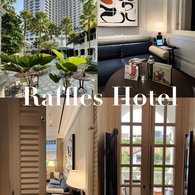 Raffles Hotel Singapore: An Icon of Luxury & History! 🥂🇸🇬✨