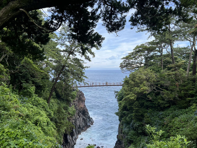 城崎海岸 門脇吊橋 伊豆特色景點