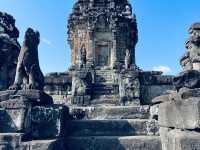 Bakong Temple, the first Khmer temple mountain of sandstone
