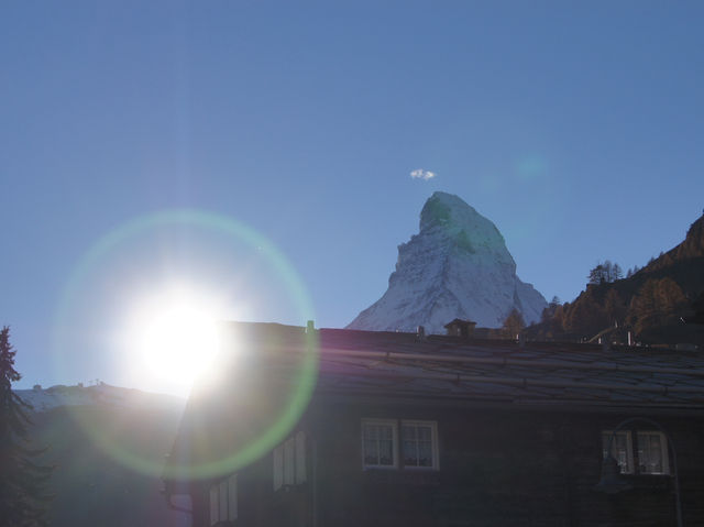 🏔️ Majestic Matterhorn from Zermatt – A View Worth the Trip