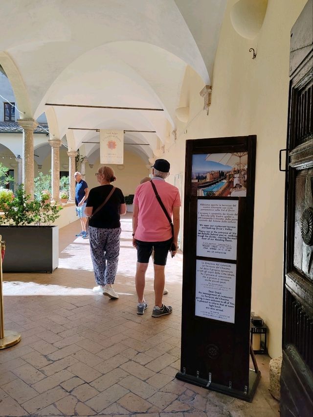 A Hotel and Restaurant in an Ancient Monastery in Pienza