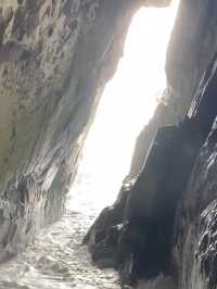 🌊鶴咀打卡行山遊｜峽谷美景、梅菜特產＋打卡雷音洞燈塔！