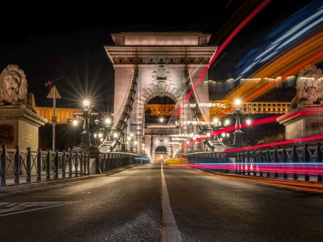 iconic Budapest night view