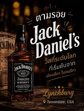 🥃 Following in the footsteps of Jack Daniel's, a world-class whiskey brand that began in a small American town.