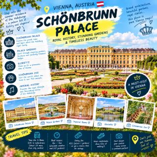 🇦🇹 Schönbrunn Palace Surprised Me — Vienna’s Imperial Beauty Is More Than a Palace 👑🌿