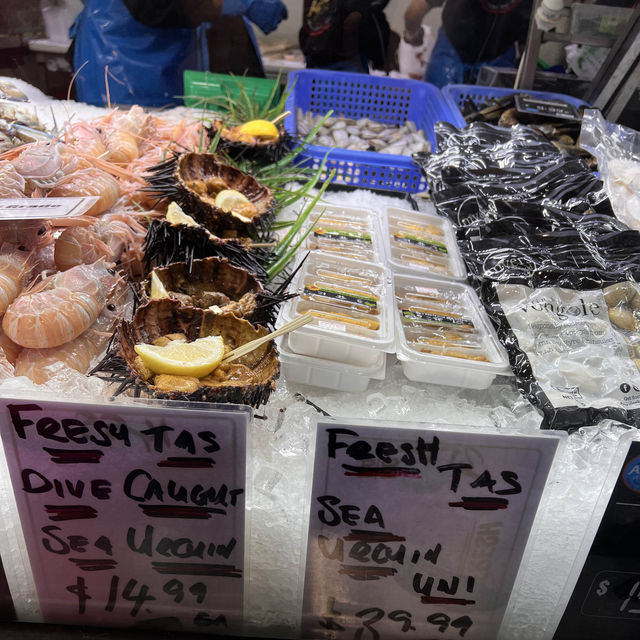 A Seafood Feast at South Melbourne Market