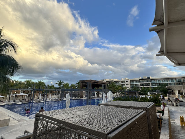 Relaxing in Cancun!