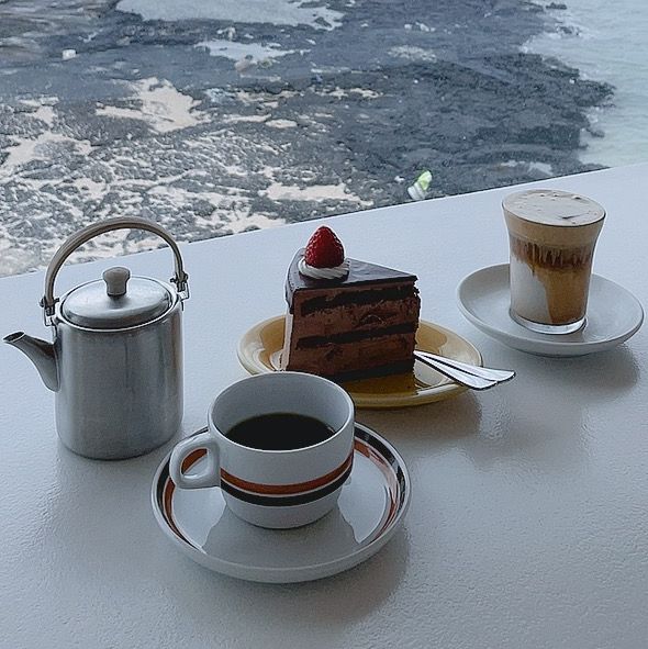 제주 구좌읍 바다를 마주한 감성카페“비수기애호가”