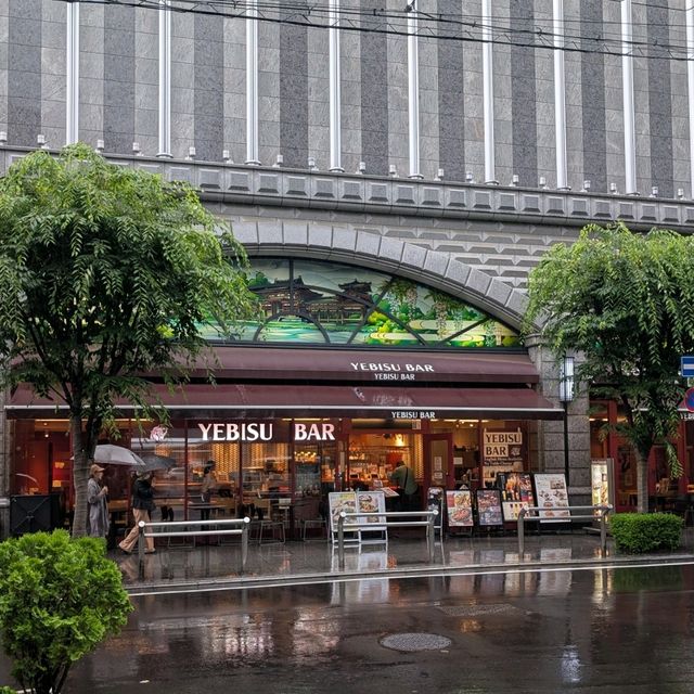 🇯🇵京都「Yebisu Bar」街邊的迷你啤酒博物館