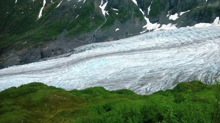 🇺🇸Alaska🧊Exit Glacier, glaciers right in front of you