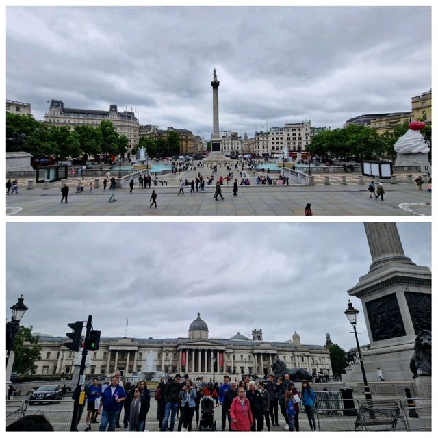 ✨ Explore London's Icon: 🦁 #TrafalgarSquare 🦁✨