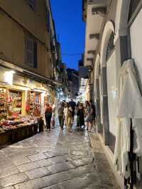 Corfu north to South. East to West