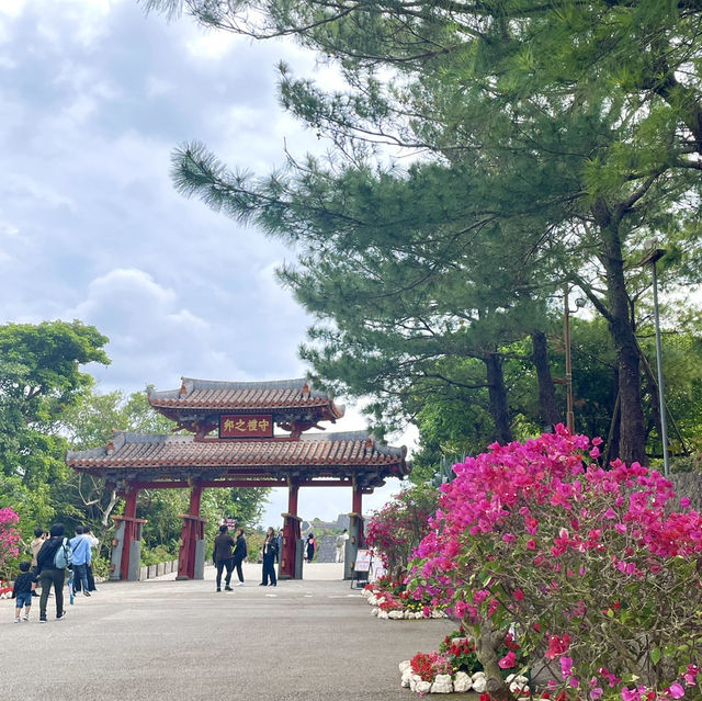 【日本沖繩】首里城公園⛩️｜歷經兩次祝融仍屹立不搖的象徵
