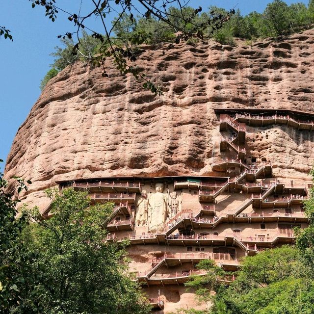 Stairs You Won’t Forget: The Maijishan Grottoes 🪶⛰️