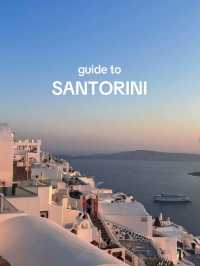 Sunsets, white walls, and endless blue — welcome to my Santorini guide 💭🌅