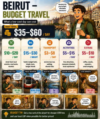 🗺️ Beirut Travel for Every Budget
