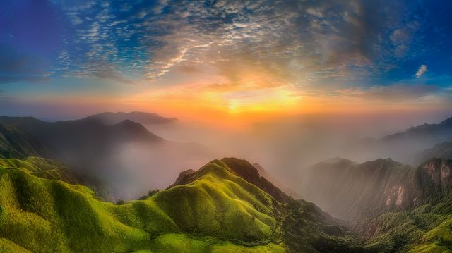 江西萍鄉｜武功山日出