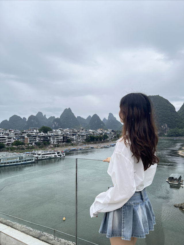 桂林陽朔｜住進山水畫卷裡美景盡收眼底