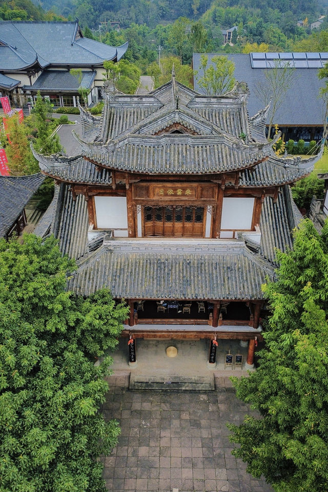 重慶大足不只有石窟！尋到一處臨湖小院！