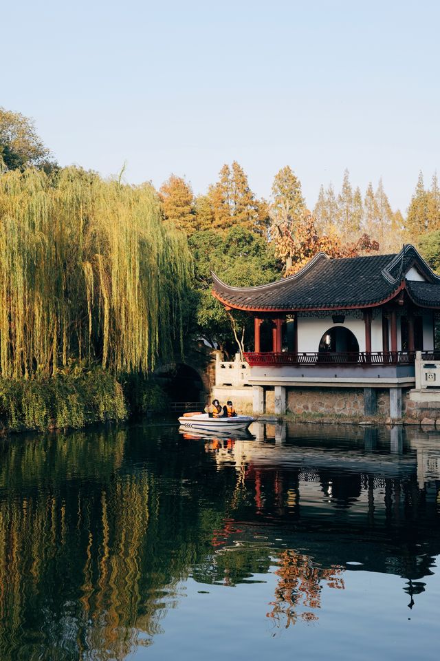 發現上海｜奉賢古華園，這裡的紅葉也很美