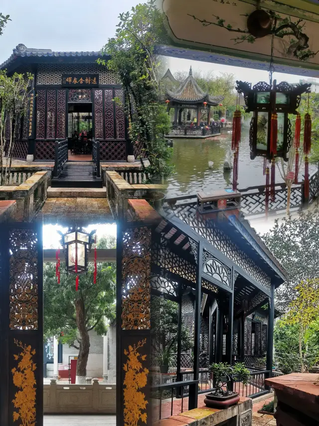 A Must-Visit for Ancient-Style Photography! The Spring Beauty of Yu Yin Shan Fang