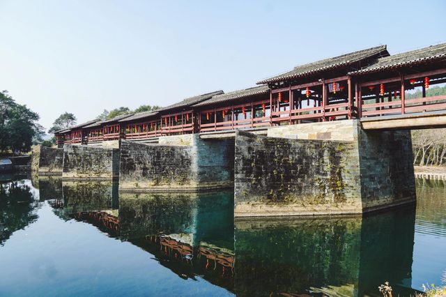 江西｜婺源清華彩虹橋｜古徽州最古老的廊橋