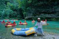 夏天去鎮遠漂流，高過河20個險灘等你挑戰