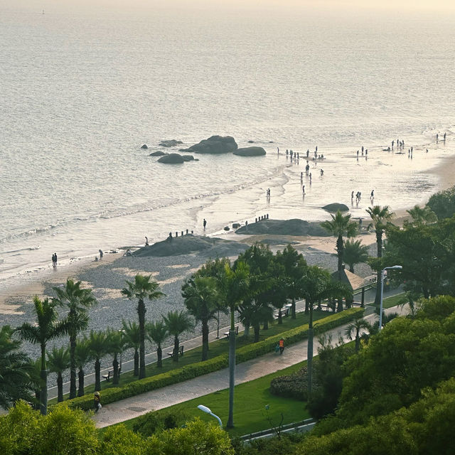 【廈門山海步道】盼歸塔至音樂廣場：海景，海灘，半小時走完