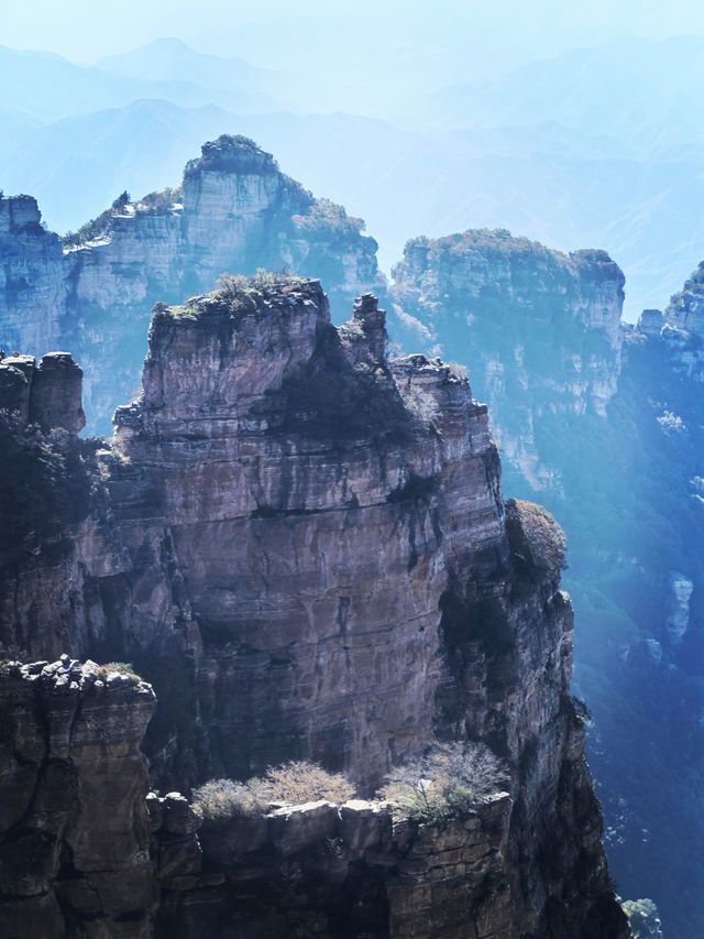 玩在河北淶源縣—白石山景區。