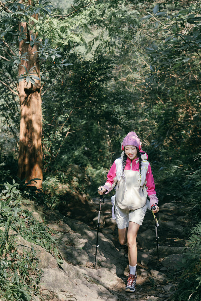杏梅尖行山遊山野，在大自然中放大感知力。