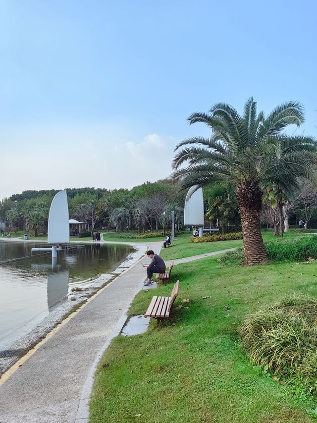 這個五星級公園也太好拍照太好逛了。